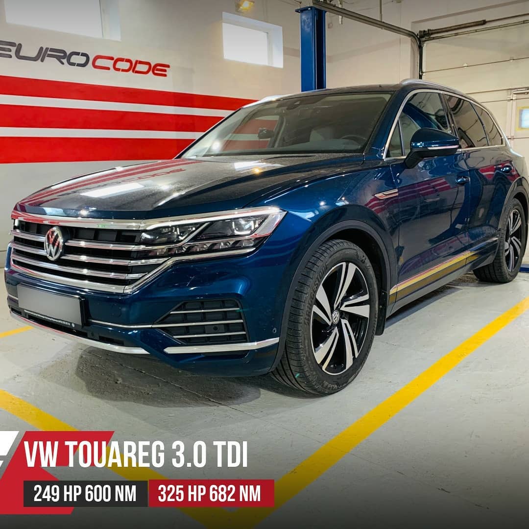 Чип тюнинг VW Touareg CR 3.0TDI